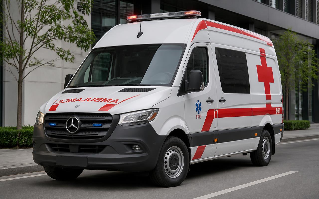 Ambulância e van adaptada disponíveis para locação